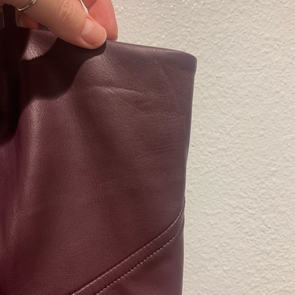 Express Leather Crop Top - Picture 3 of 6